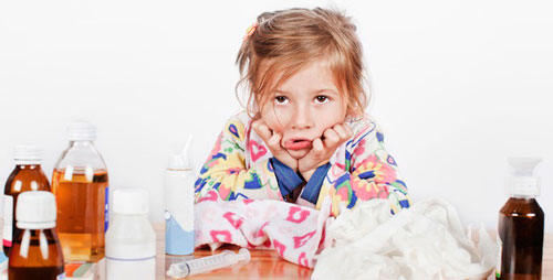 Síntomas y tratamiento de la influenza en niños